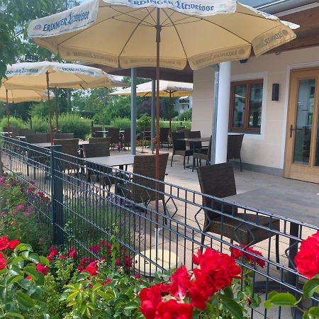 Hotel Heimfeld Restaurant Cafe Garching an Der Alz Kültér fotó