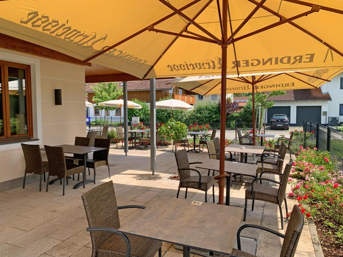 Hotel Heimfeld Restaurant Cafe Garching an Der Alz Kültér fotó