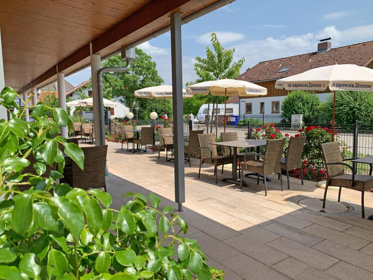 Hotel Heimfeld Restaurant Cafe Garching an Der Alz Kültér fotó